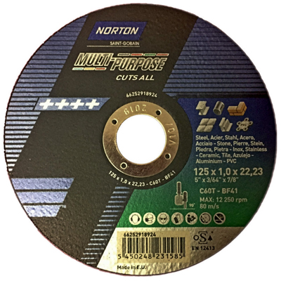 NORTON Multi-Purpose отрезной круг для всех материалов
